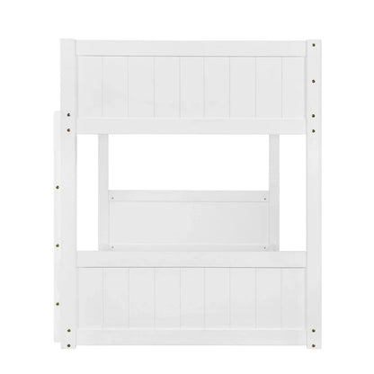 Delphia Low Profile Twin Over Twin Bunk Bed