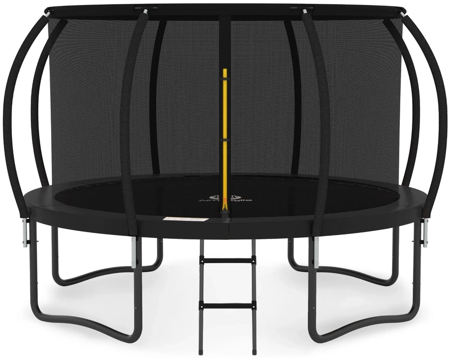 Jumpzylla 8 Ft. Trampoline Outdoor With Enclosure For Kids