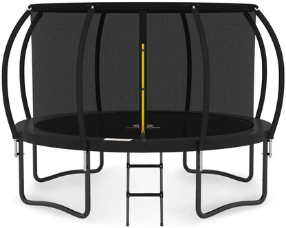 Jumpzylla 8 Ft. Trampoline Outdoor With Enclosure For Kids