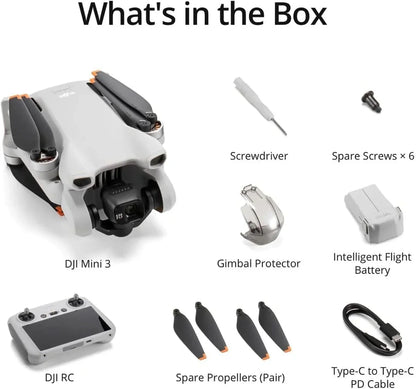 DJI Mini 3 Drones With Camera For Adults 4K 38 Min Flight Time Up To 32800 Ft