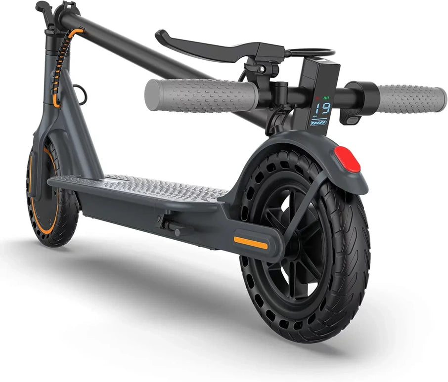 Electric Scooter 350W/500W Powerful Motor 8.5 In./10 In. Solid Tires 19/22Mph 28/21/12 Miles Range