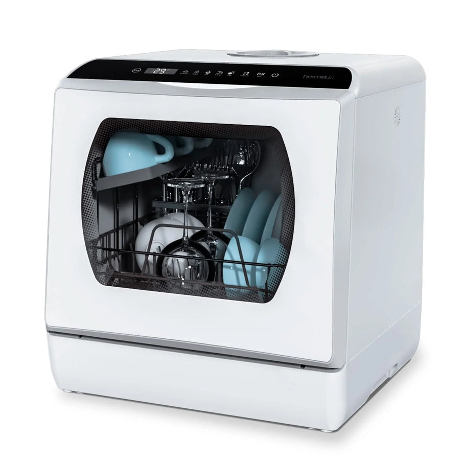 Hermitlux Countertop Dishwasher With 5-Liter Built-In Water Tank