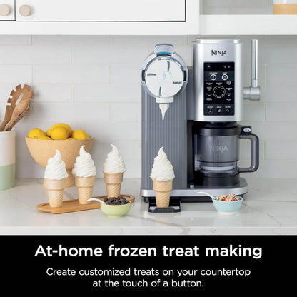 Ninja Swirl By CREAMi Ice Cream And Soft Serve Maker, Sorbet, Milkshake, Frozen Yogurt, Low Calories Program And More, 13-in-1, NC701