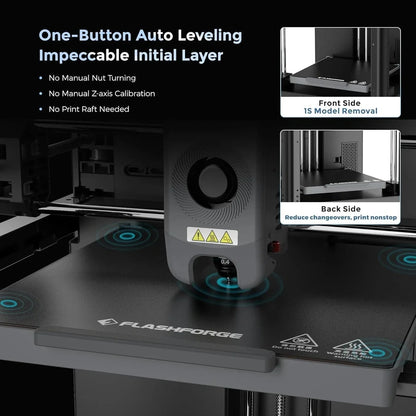 Adventurer 5M 3D Printer With Fully Automatic Leveling